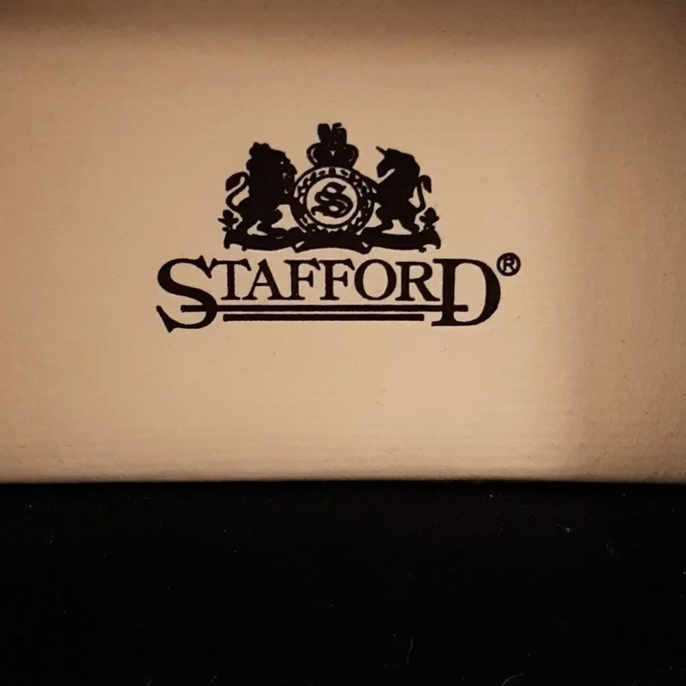 Stafford Engravable Silver Cuff Links